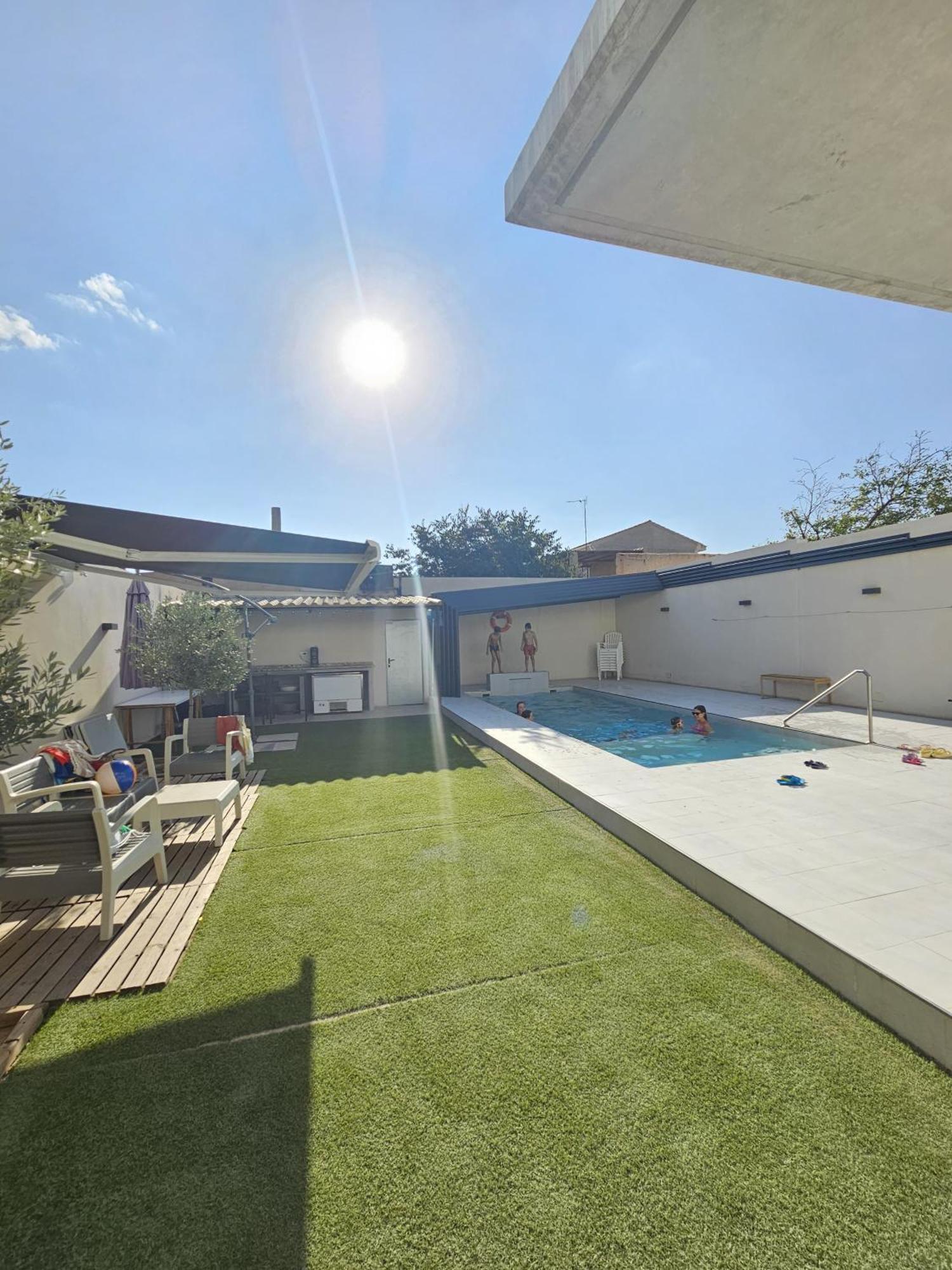 Alojamiento El Pez Casa Con Piscina Climatizada Villafranca de los Caballeros Exterior foto